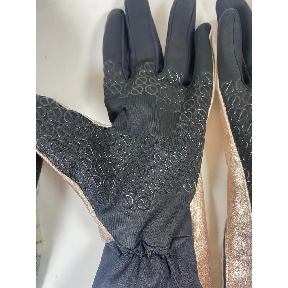 Cole Haan Zerogrand Leather Gloves L/XL Pink